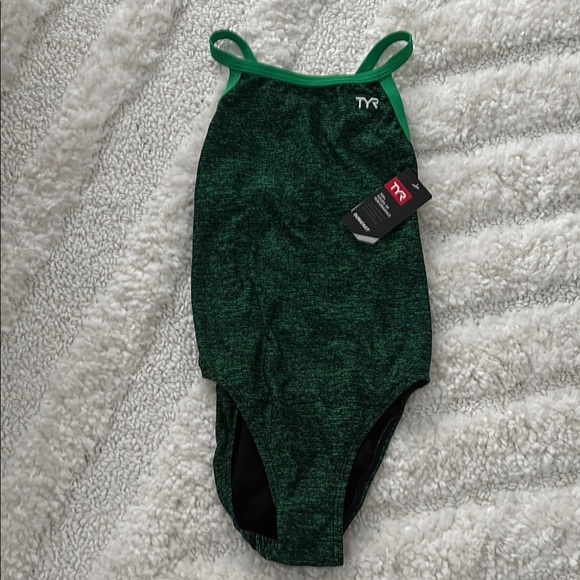 TYR Emerald Performance SwimsuitNWT